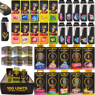 USA warehouse newest muha meds THC 2g disposable vape pens for sale 01