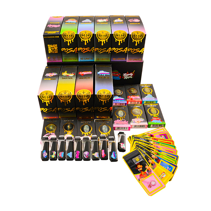 USA STOCK Muha Med 2g disposable premium extracts empty pods Candyapple