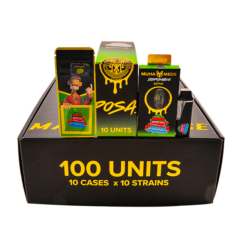 USA STOCK Muha Med 2g disposable premium extracts empty pods Candyapple