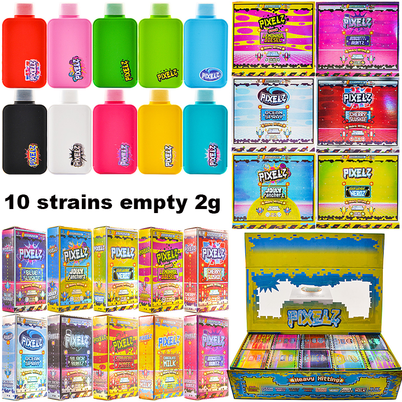 rechargeable 210mah battery pixelz disposable carts 2ml sauce diamonds 10 strains pack in bulk
