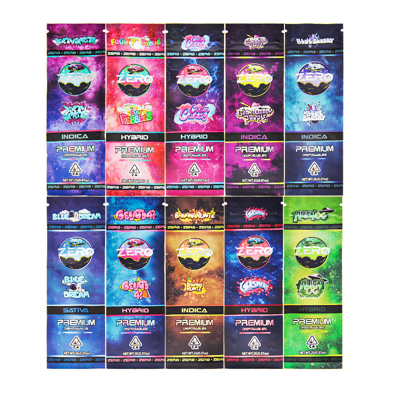 Newest Zero Gravity Premium Distillate 2gram disposable Electronic cigarette