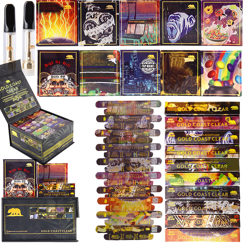 Best Gold coast clear carts Summer Edition GCC Vape cartridges 