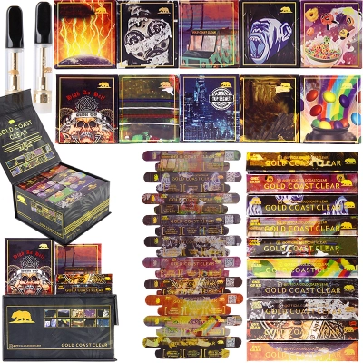 Best Gold coast clear carts Summer Edition GCC Vape cartridges  01