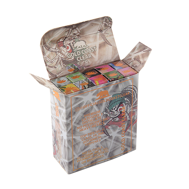 Wholesale Gold coast clear empty vape cartridges Smoker club edition 