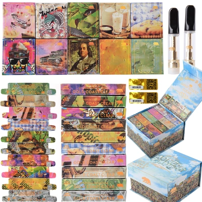 Wholesale Gold coast clear empty vape cartridges Smoker club edition  01