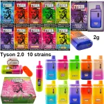 tyson 2.0 vape empty disposable 2ml 2g 2gram live resin pack