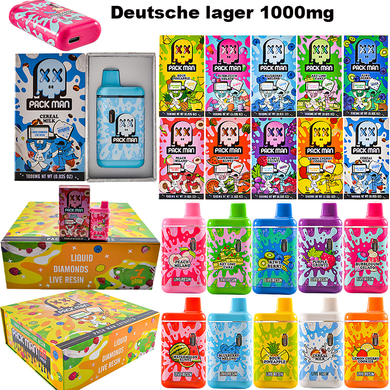 German stock live resin 1000mg disposable vape pens