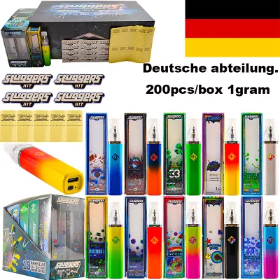 German STOCK sluggers disposable empty 1.0g vape pen 01