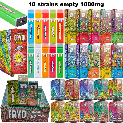 USA STOCK premium Fryd extracts gen8 1g 1ml 1gram 1000mg empty disposable vape pen live resin 01