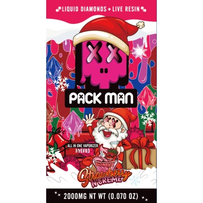 USA Stock Packman 2G Christmas Edition Disposable Vape Pen 01