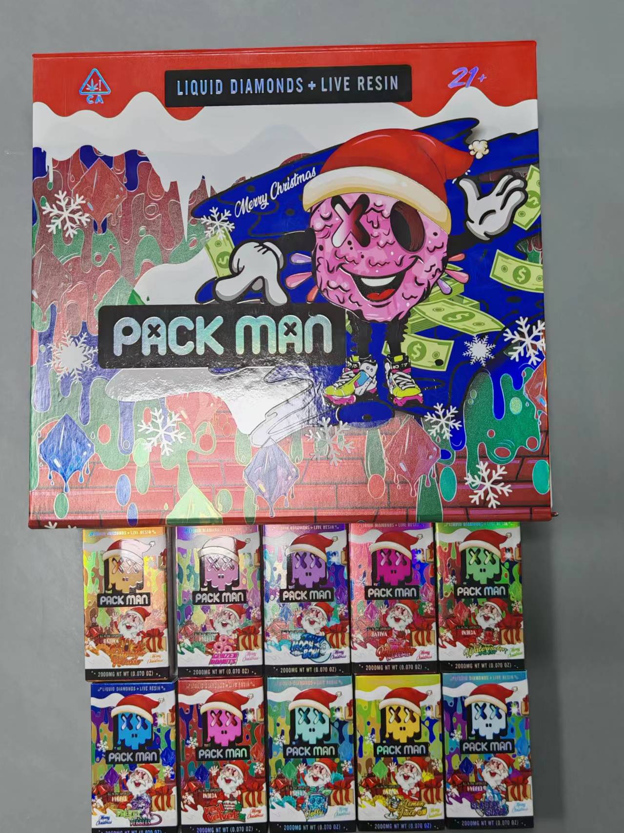 packman Christmas vape 2ml