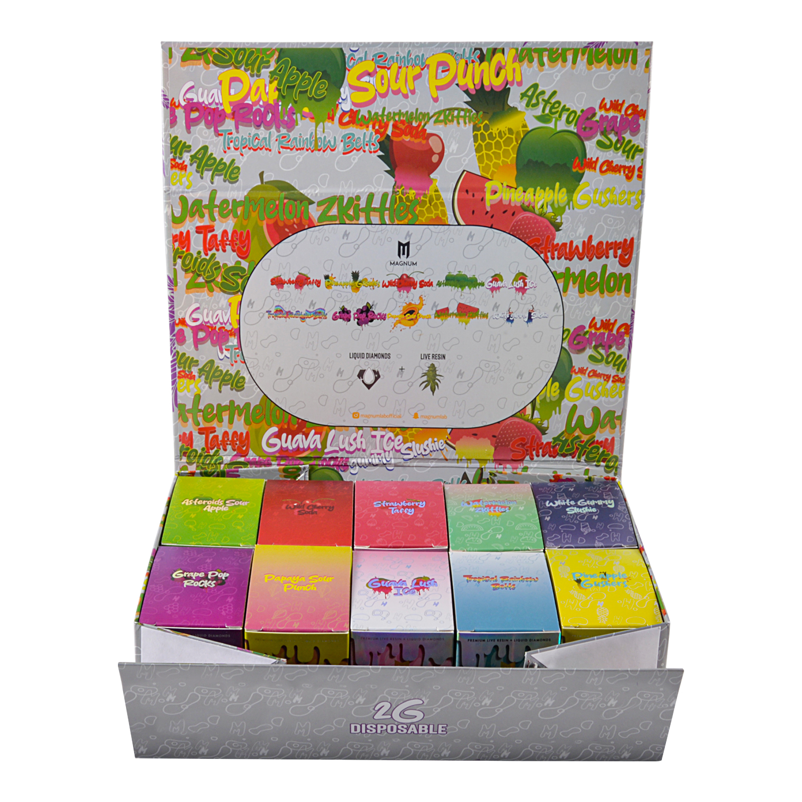 USA warehouse empty 2g Magnum premium disposable vape pen for sale