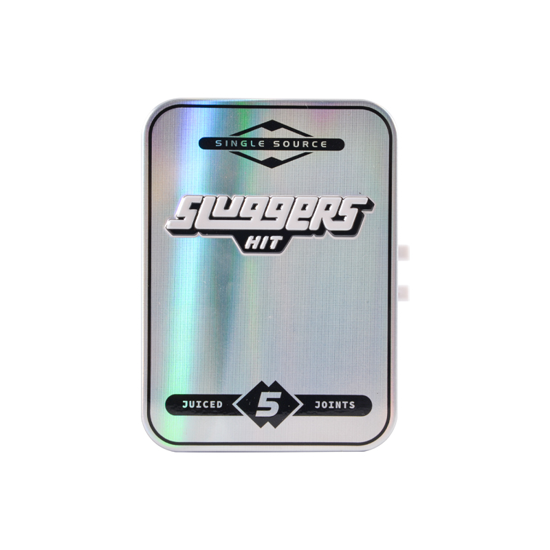 USA warehouse sluggers hit pre rolls for cannabis flowers 5pack 18 strains