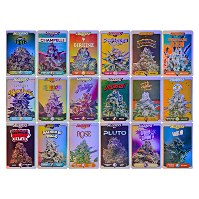 USA warehouse Sluggers Hit Pre Rolls for Sale 18 strains 5pcs papers THC Infused