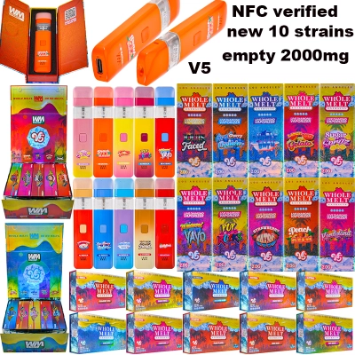USA warehouse newest whole melt v5 extracts preheat disposable 2000g NFC verified  01