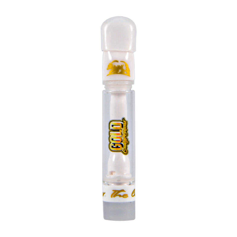 Newest GCC Gold coast clear vape cartridges empty 0.8ml Carnival edition Package 800mg vape carts 20 strains