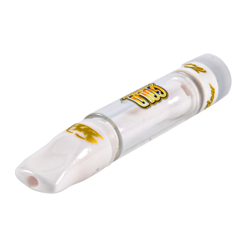 Newest GCC Gold coast clear vape cartridges empty 0.8ml Carnival edition Package 800mg vape carts 20 strains