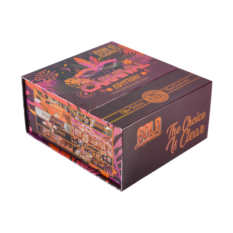 Newest GCC Gold coast clear vape cartridges empty 0.8ml Carnival edition Package 800mg vape carts 20 strains