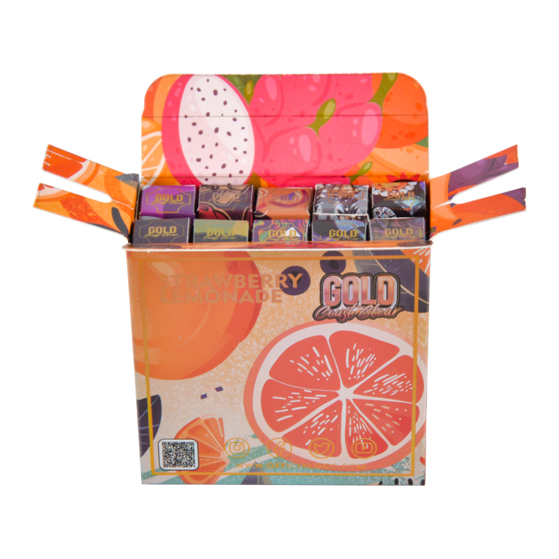 Newest GCC Gold coast clear vape cartridges empty 0.8ml Carnival edition Package 800mg vape carts 20 strains