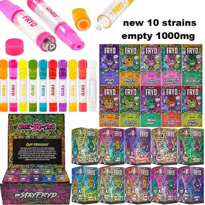 USA warehouse empty 1g Fryd extracts vape cartridges 510 thread full gram vape carts 01