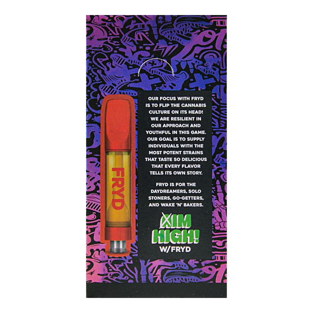 USA warehouse empty 1g Fryd extracts vape cartridges 510 thread full gram vape carts