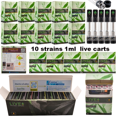 USA STOCK wholesale Premium Distillate D9-THC Live carts empty 1ml 1g 1gram 1000mg vape cartridges  01