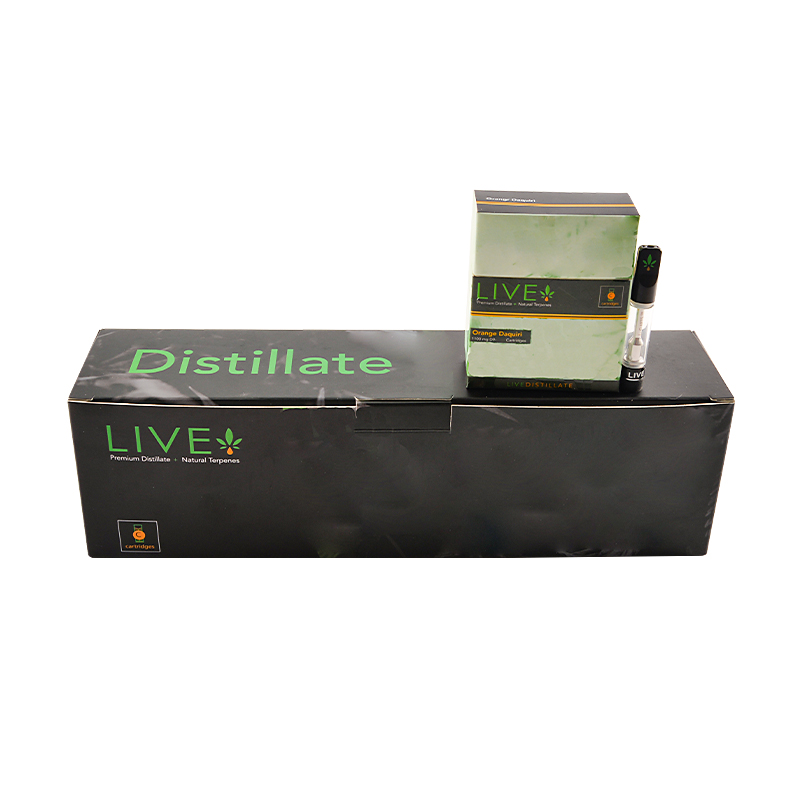USA STOCK wholesale Premium Distillate D9-THC Live carts empty 1ml 1g 1gram 1000mg vape cartridges 