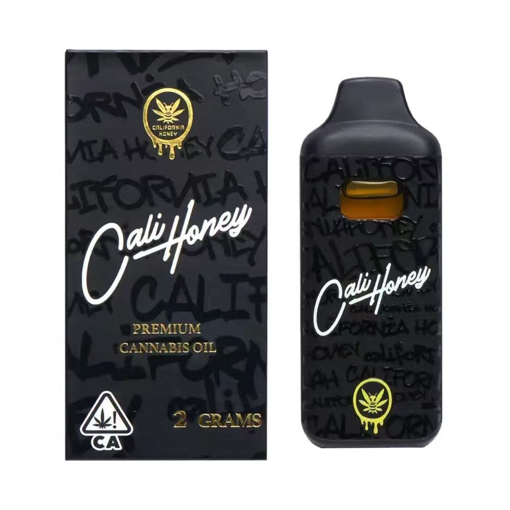USA STOCK newest California Honey disposable vape empty 2000mg 10 strains Acentric column