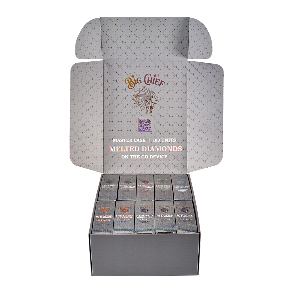 USA STOCK Newest empty Big Chief disposable vape THC-A Disposable 1000mg 1gram 1g 1ml preheat SUNSET GELATO