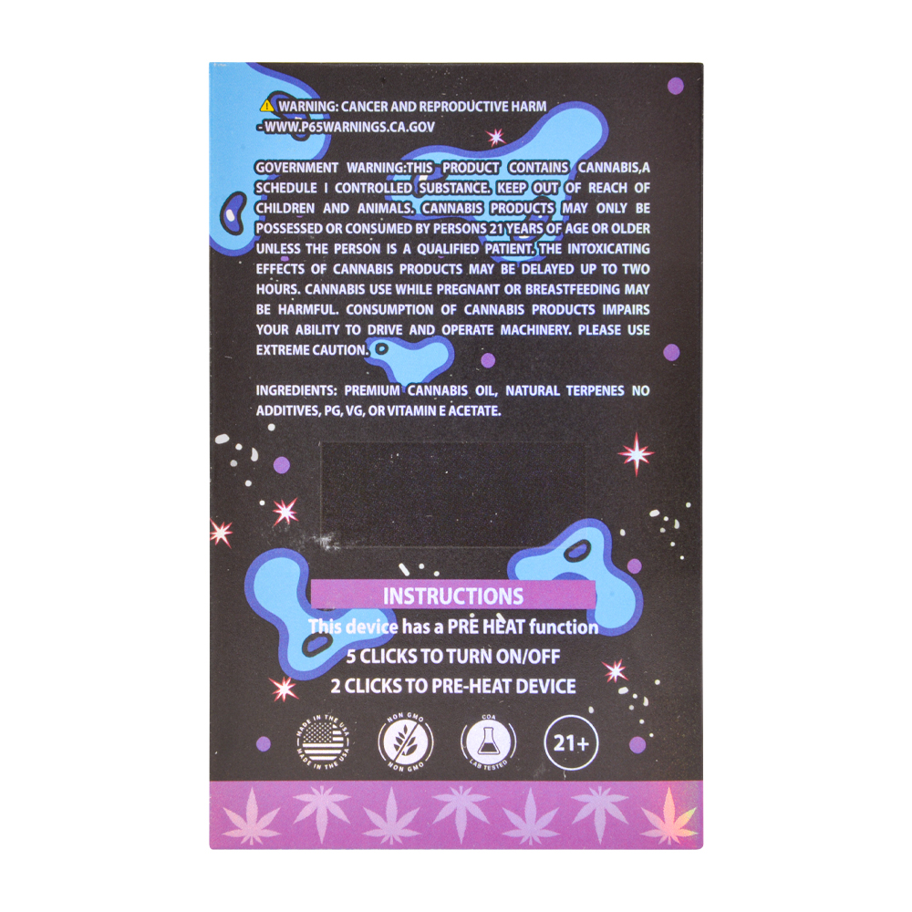 USA Warehouse Cookies x The Freak Brothers 2G Dual Chamber Disposable Vape Pen 200pcs/Lot