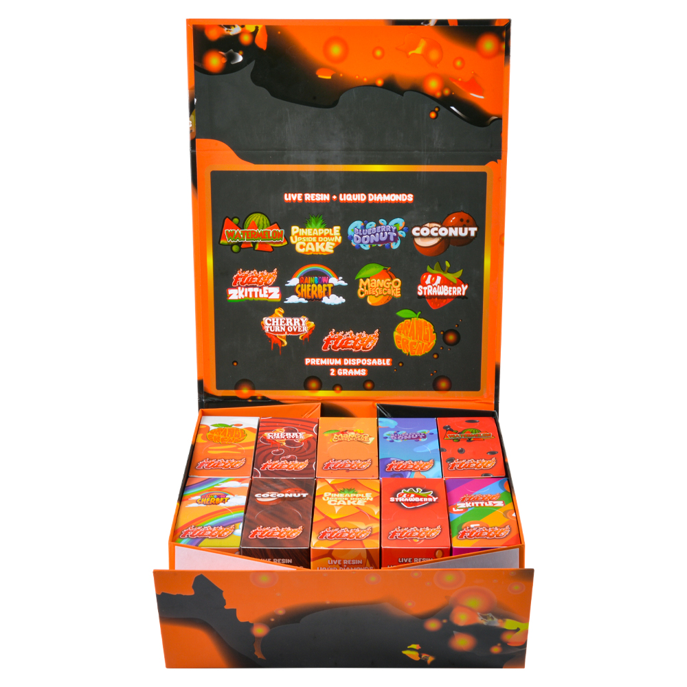 Fuego vape pen empty 2g 2ml 2000mg premium disposable 2gram liquid diamond