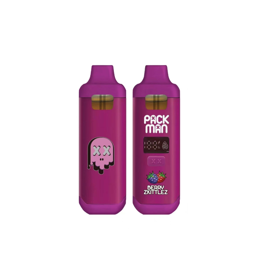 USA STOCK New Packman mini empty 2G disposable vape pens with digital screen