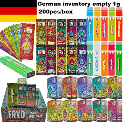 Germany stock empty 1g fryd extracts disposable premium vape pens fryd gen 8 01