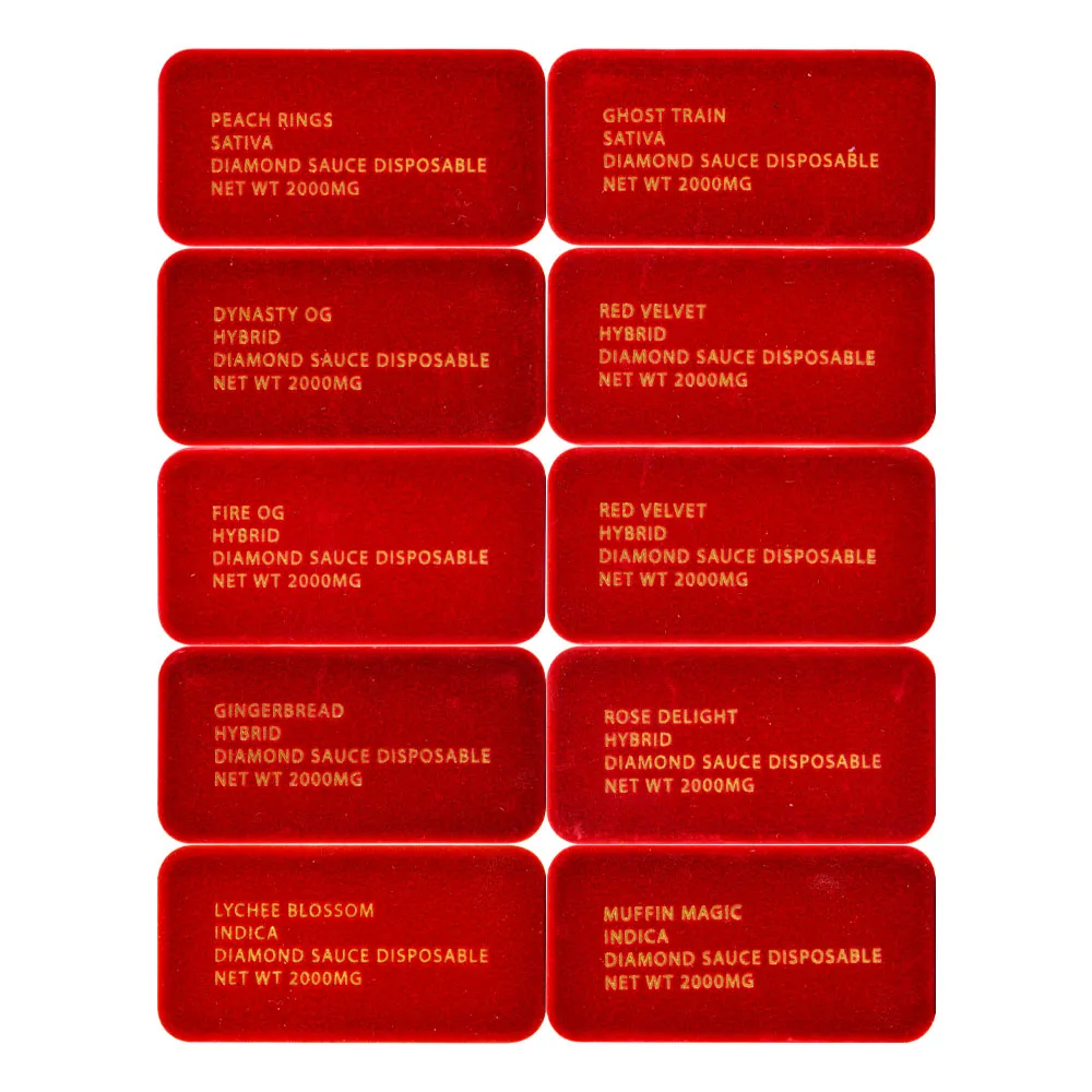 2025 New ACE ultra premium disposable 2g 2ml empty vapes 10 strains in stock muha meds