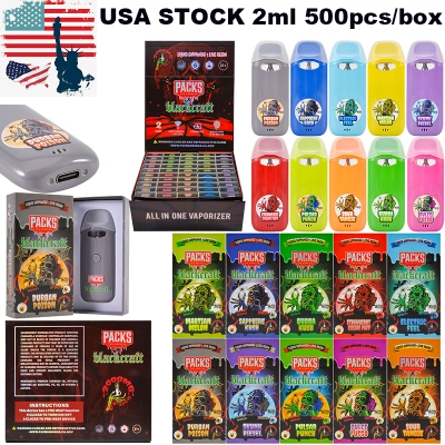 USA Stock Packs x Blackcraft 2G Disposable Vape Pen 500pcs/Lot 01
