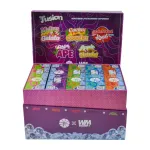 USA warehouse Fusion x Whole Melts 2g Diamonds disposable empty extracts 2ml vape pen with LED screen