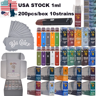 USA Stock Big Chief 1G Melted Diamonds Disposable Vape Pen 01