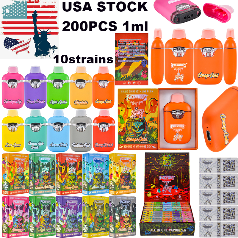 Packwoods x Runtz Disposable Vape 1ml
