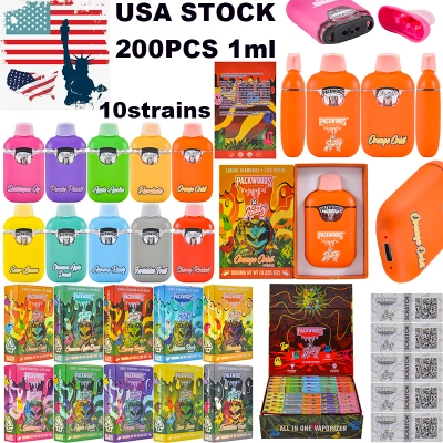 USA Stock Packwoods x Runtz 1G Disposable Vape Pen 200pcs/Lot 01