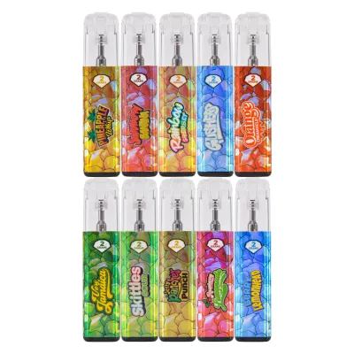 newest USA warehouse Crybaby disposable empty 2000mg CBD vape pen Skittles flavor 02