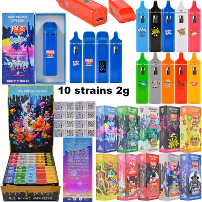 USA STOCK packwoods x wholemelt extracts empty 2ml disposable with digital screen  01