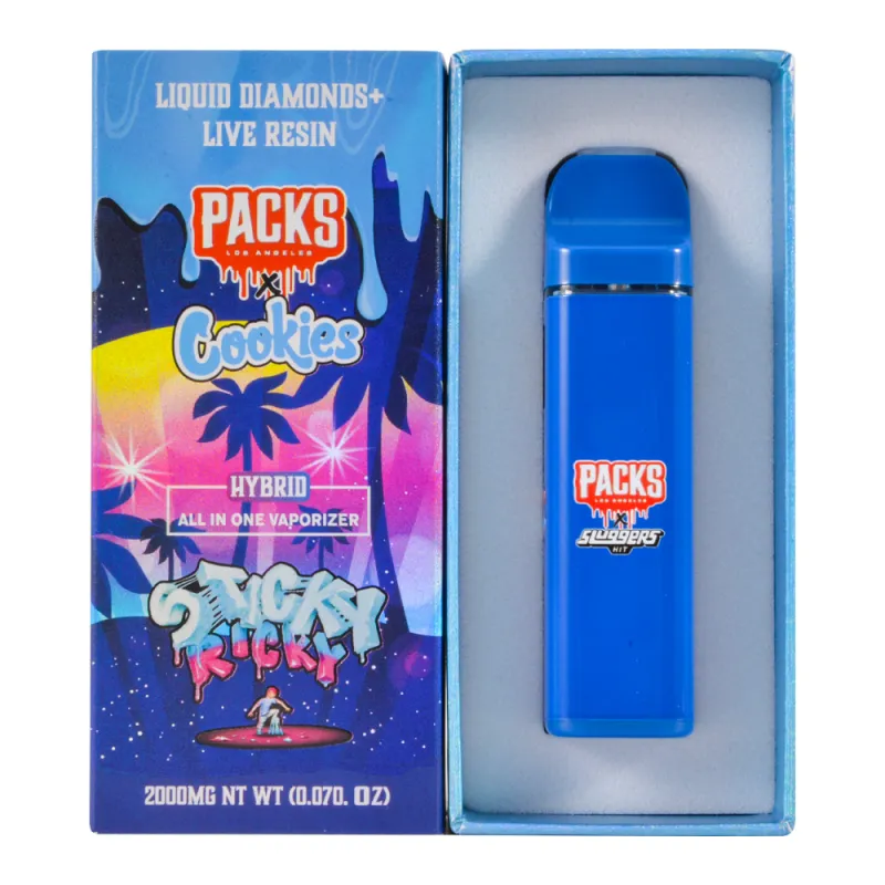 USA STOCK packwoods x wholemelt extracts empty 2ml disposable with digital screen 