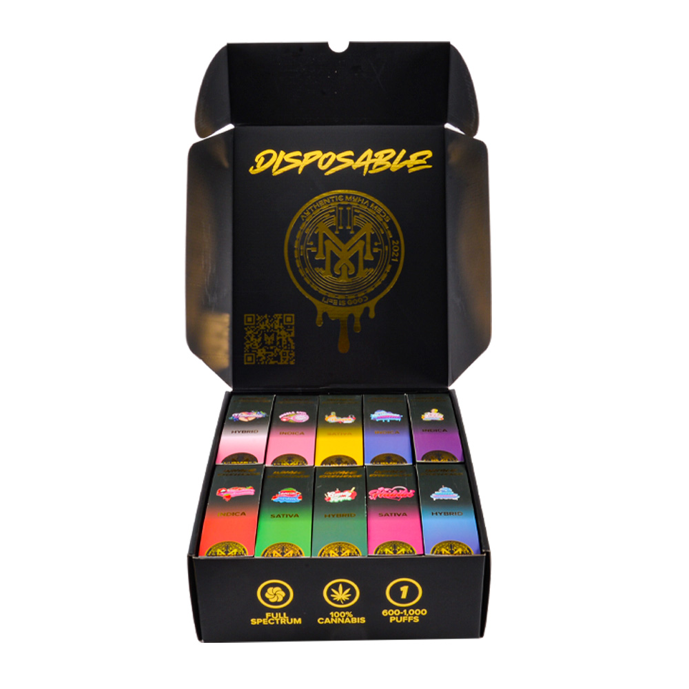 wholesale fall pack 10 strains empty muha meds 2g disposable vape pen premium extracts