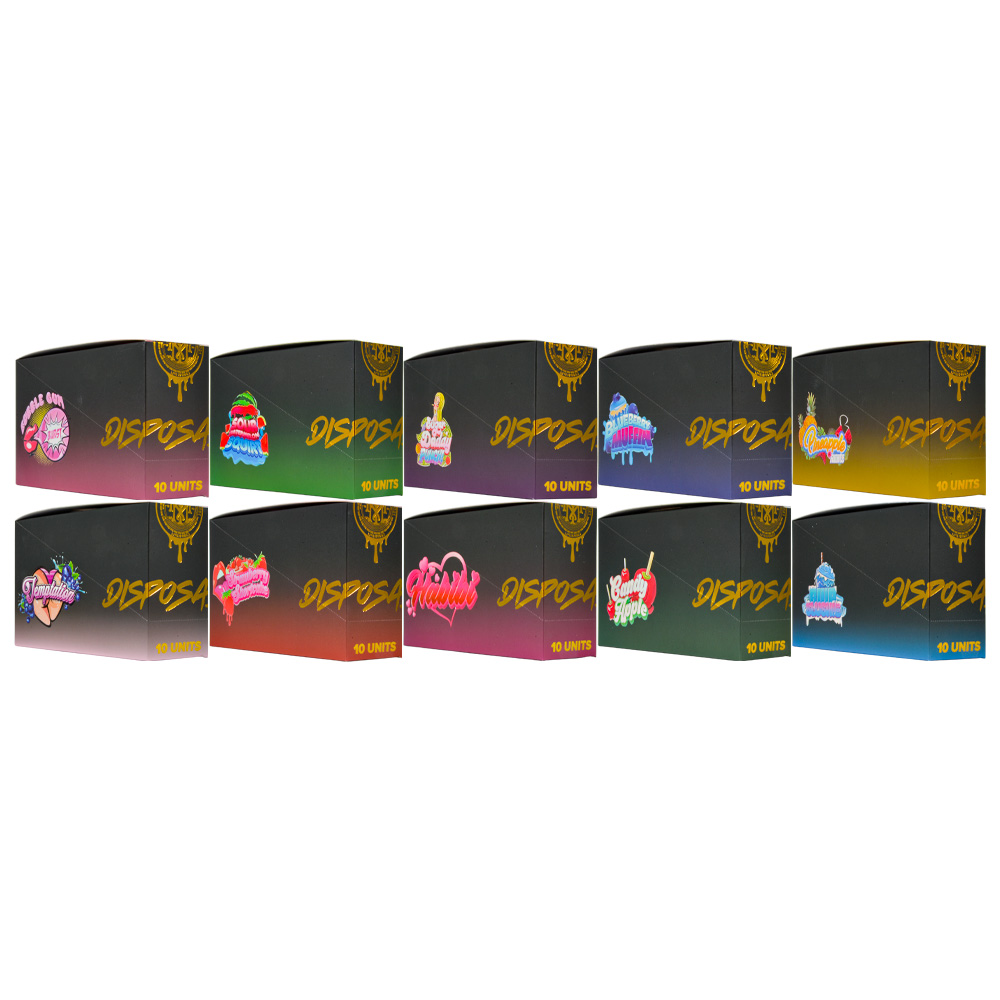 wholesale fall pack 10 strains empty muha meds 2g disposable vape pen premium extracts