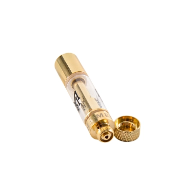 Wholesale muha meds vape cartridges empty 0.8ml gold round tips 510 thread vape carts empty 0.8ml atomizers  02