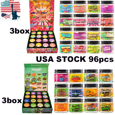 USA STOCK Whole melt extracts live resin sugar empty glass jars 16 strains 1OZ baller  01