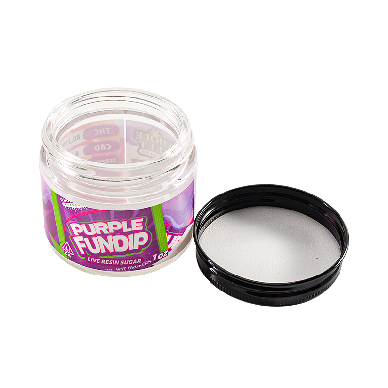 USA STOCK Whole melt extracts live resin sugar empty glass jars 16 strains 1OZ baller 