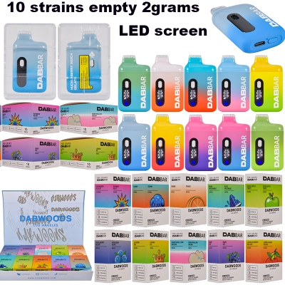 Newest Dabwoods 2.0 Dab Bar 2G Disposable Vape Pen 01