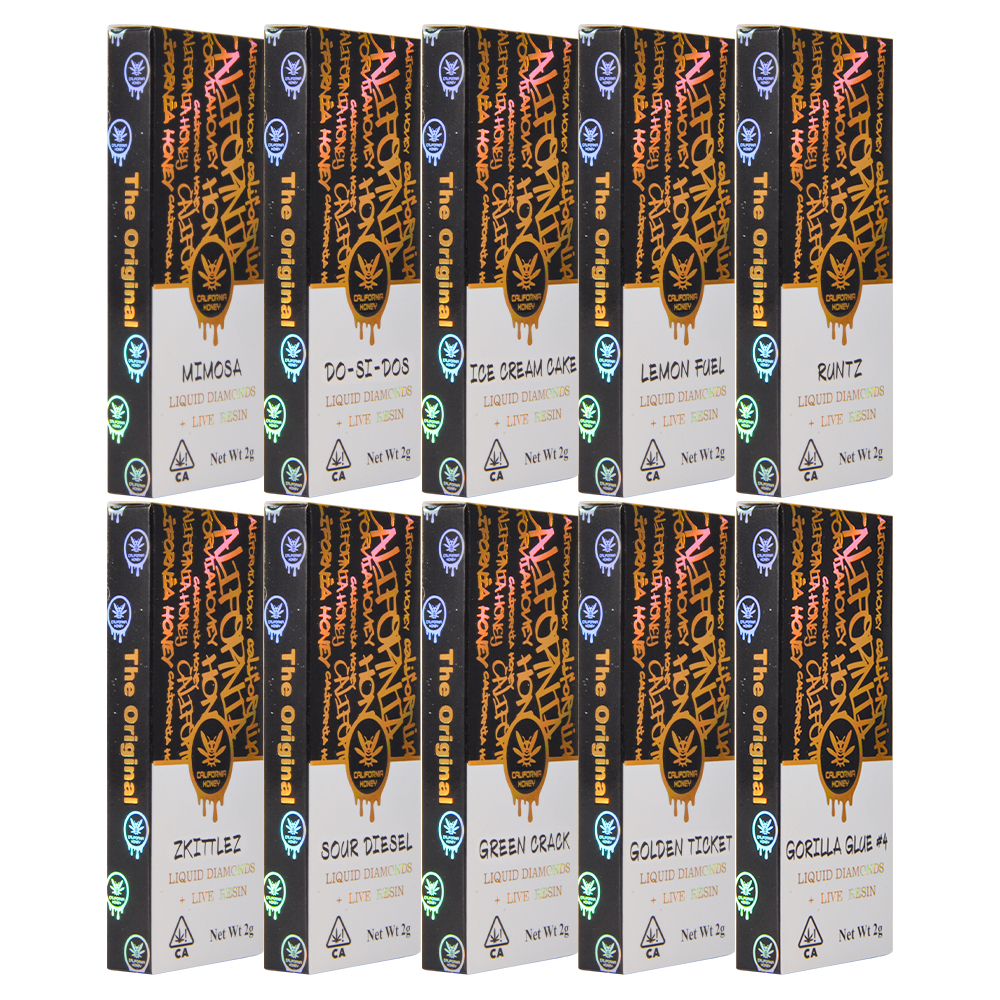 California Honey 2G Disposable Vape Pen Preheat