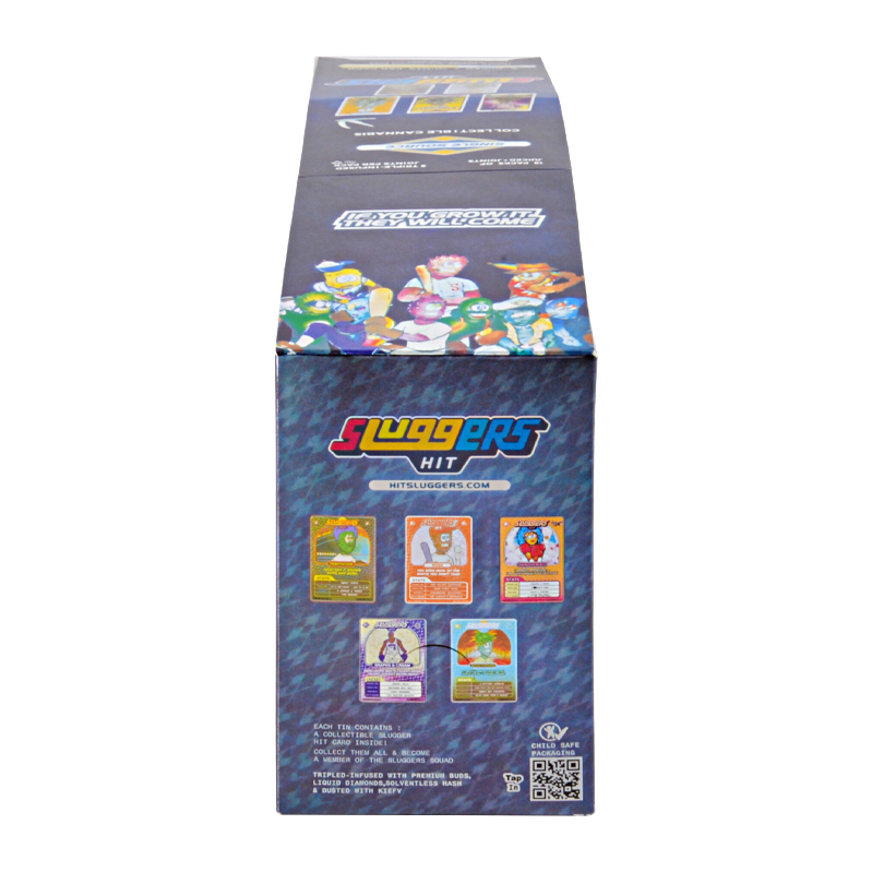 USA warehouse Sluggers Hit Pre Rolls for Sale 18 strains 5pcs papers THC Infused